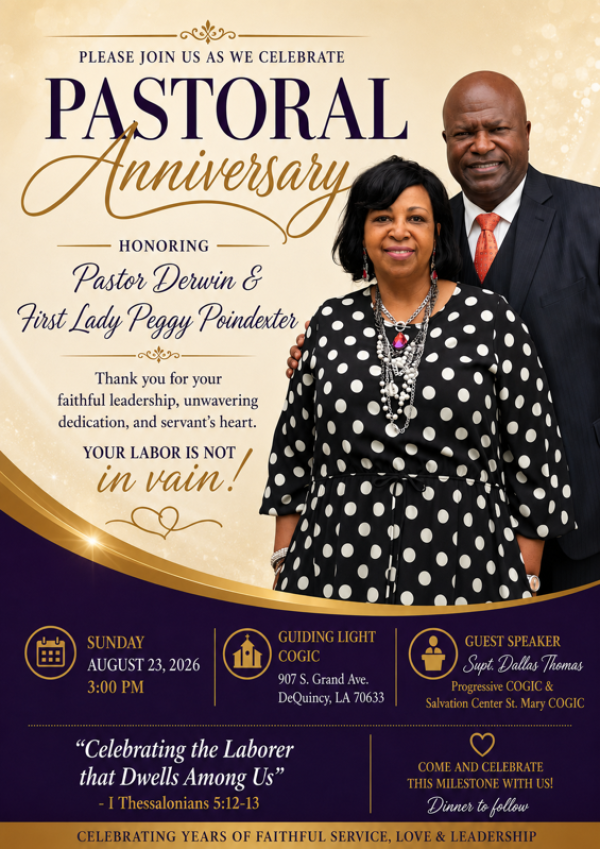 2026 PASTORAL ANNIVERSARY